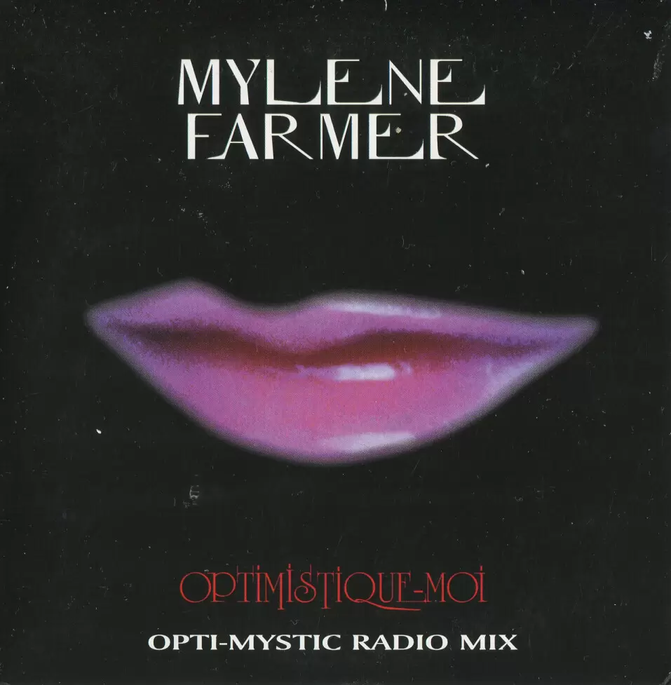 Mylène Farmer - Optimistique-moi CD Promo Opti-Mystic Radio Mix