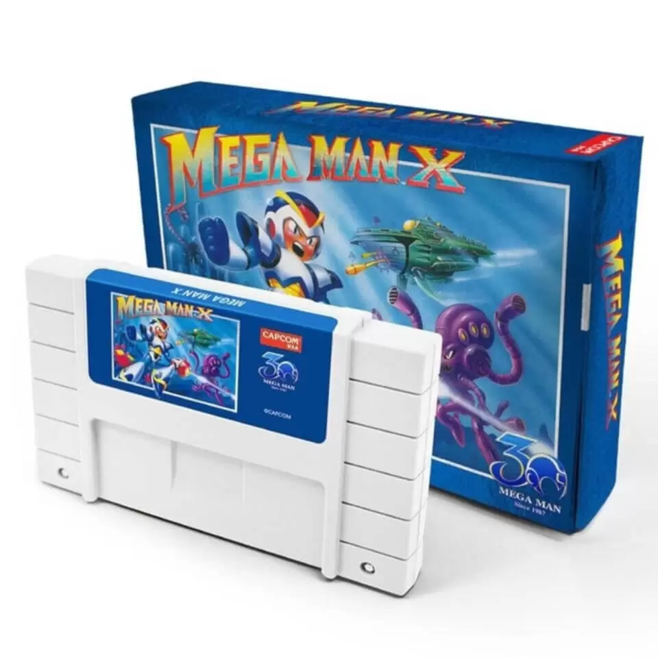 Super Famicom Games - Mega Man X - 30th Anniversary