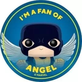Funko Collectible Pinback Buttons - I\'m a Fan of Angel