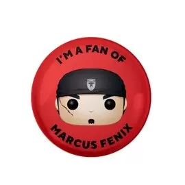 Funko Collectible Pinback Buttons - I\'m a Fan of Marcus Fenix