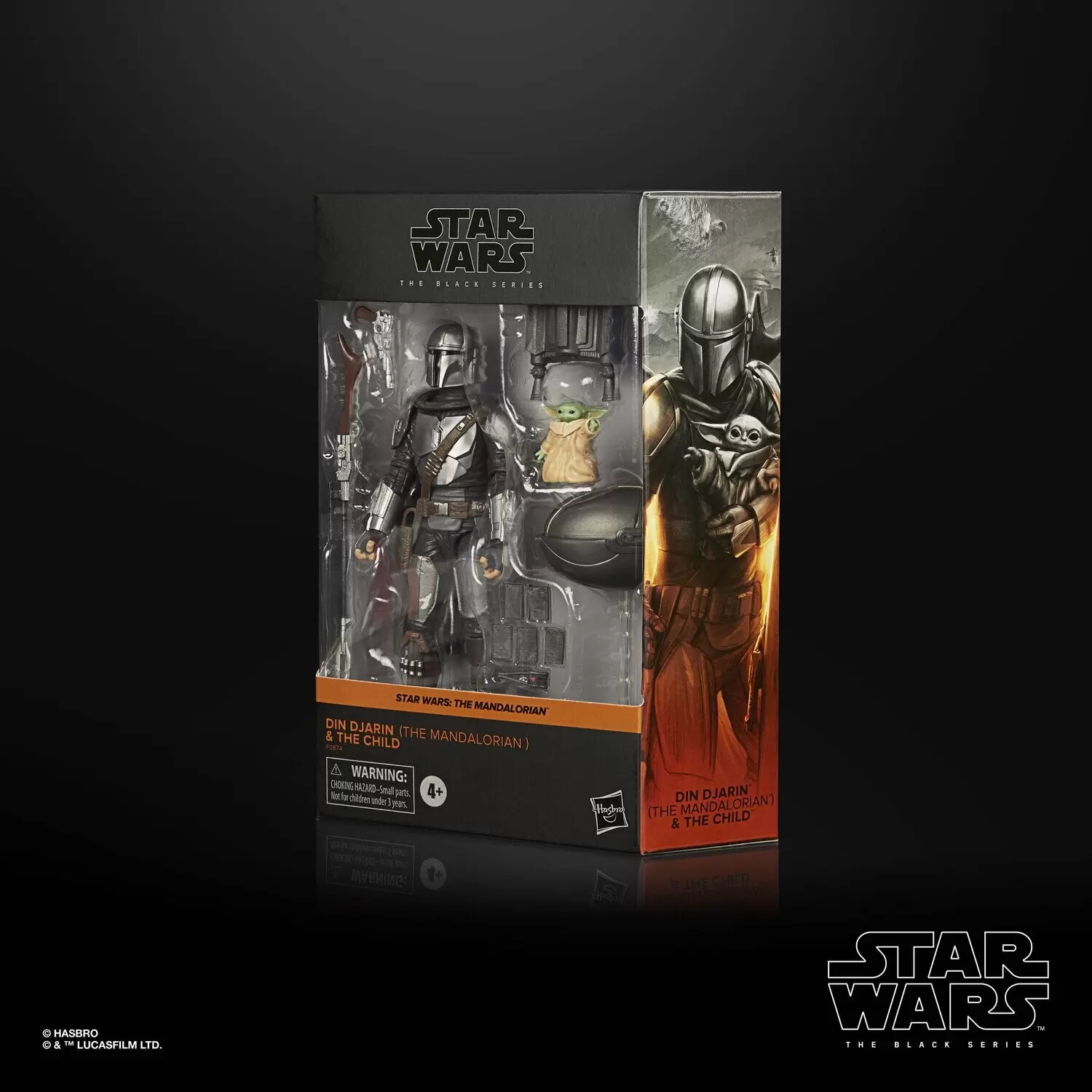 Star Wars The Black Series and The Child Figures for sale online The Mandalorian Din Djarin 