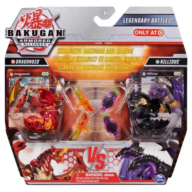 Bakugan - Legendary Battles Dragonoid vs Nillious