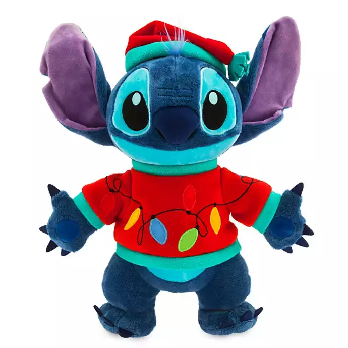 Walt Disney Plush - Lilo And Stitch - Stitch Light-Up Holiday