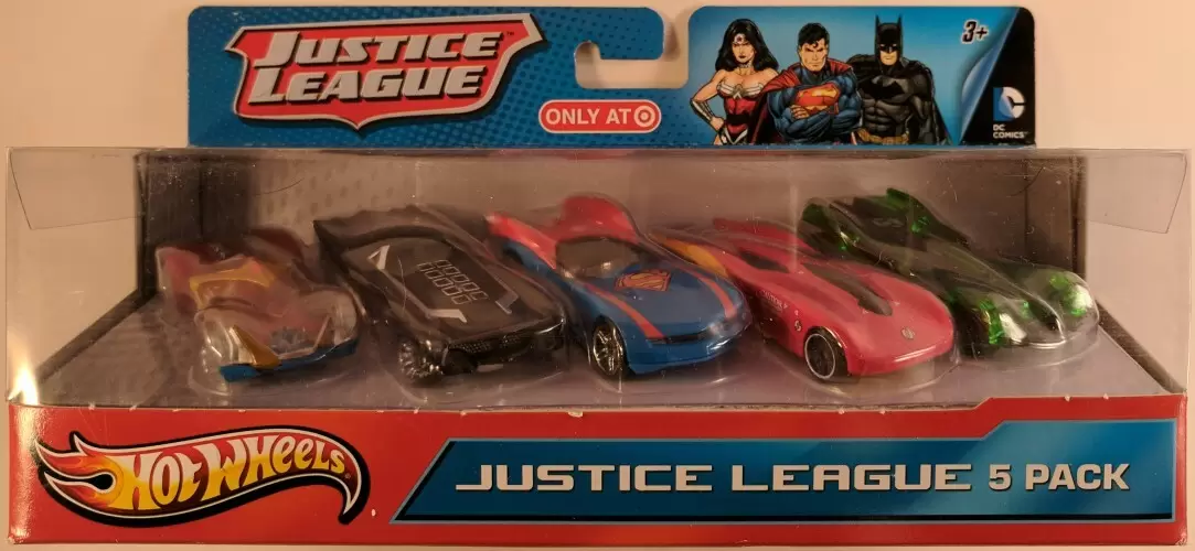 DC Comics Character Cars - Justice League 5 Pack