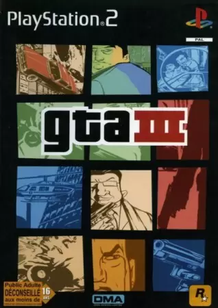 Jeux PS2 - Grand Theft Auto III