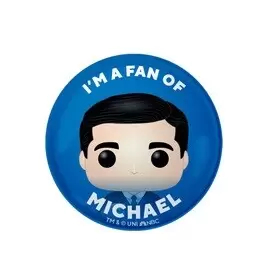 Funko Collectible Pinback Buttons - I\'m a Fan of Michael