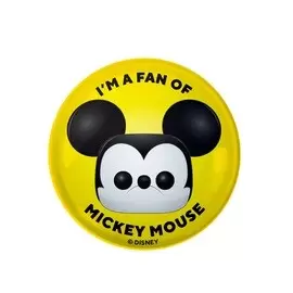 Funko Collectible Pinback Buttons - I\'m a Fan of Mickey Mouse