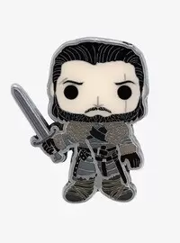 Mini Pop Enamel Pins - Game Of Thrones - Jon Snow