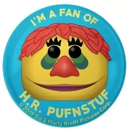 Funko Collectible Pinback Buttons - I\'m a Fan of H.R. Pufnstuf