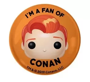 Funko Collectible Pinback Buttons - I\'m a Fan of Conan