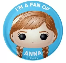 Funko Collectible Pinback Buttons - I\'m a Fan of Anna
