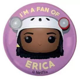 Funko Collectible Pinback Buttons - I\'m a Fan of Erica