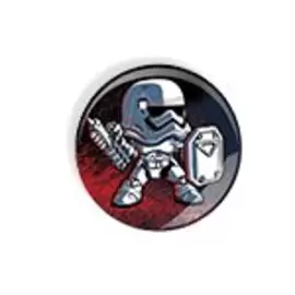 Funko Collectible Pinback Buttons - Star Wars - First Order Stormtrooper Riot Gear