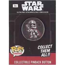 Funko Collectible Pinback Buttons - Star Wars - Captain Phasma