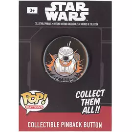 Funko Collectible Pinback Buttons - Star Wars - BB-8 Explosion