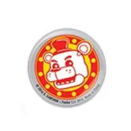 Funko Collectible Pinback Buttons - Five Nights at Freddy\'s - Freddy Red & Yellow