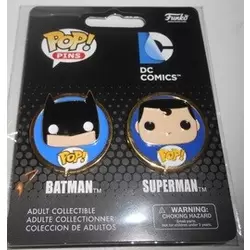 DC Comics - Batman & Superman 2 Pack