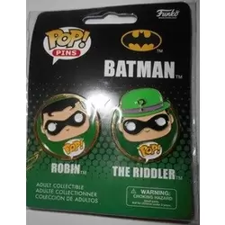 Batman - Robin & The Riddler 2 Pack