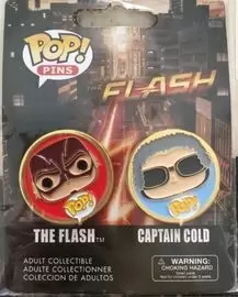 POP Pins - The Flash - The Flash & Captain Cold 2 Pack