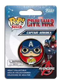 POP Pins - Civil War - Captain America