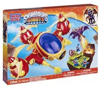 Mega Bloks Skylanders - Arkeyan Copter Attack
