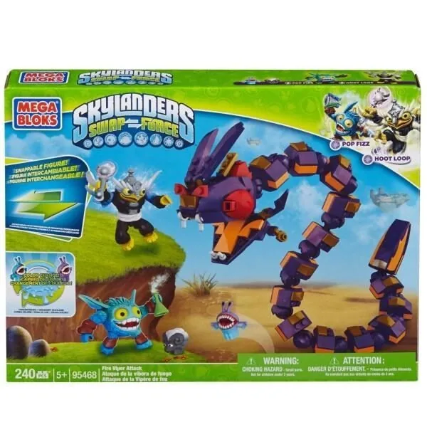 Mega Bloks Skylanders - Fire Viper Attack
