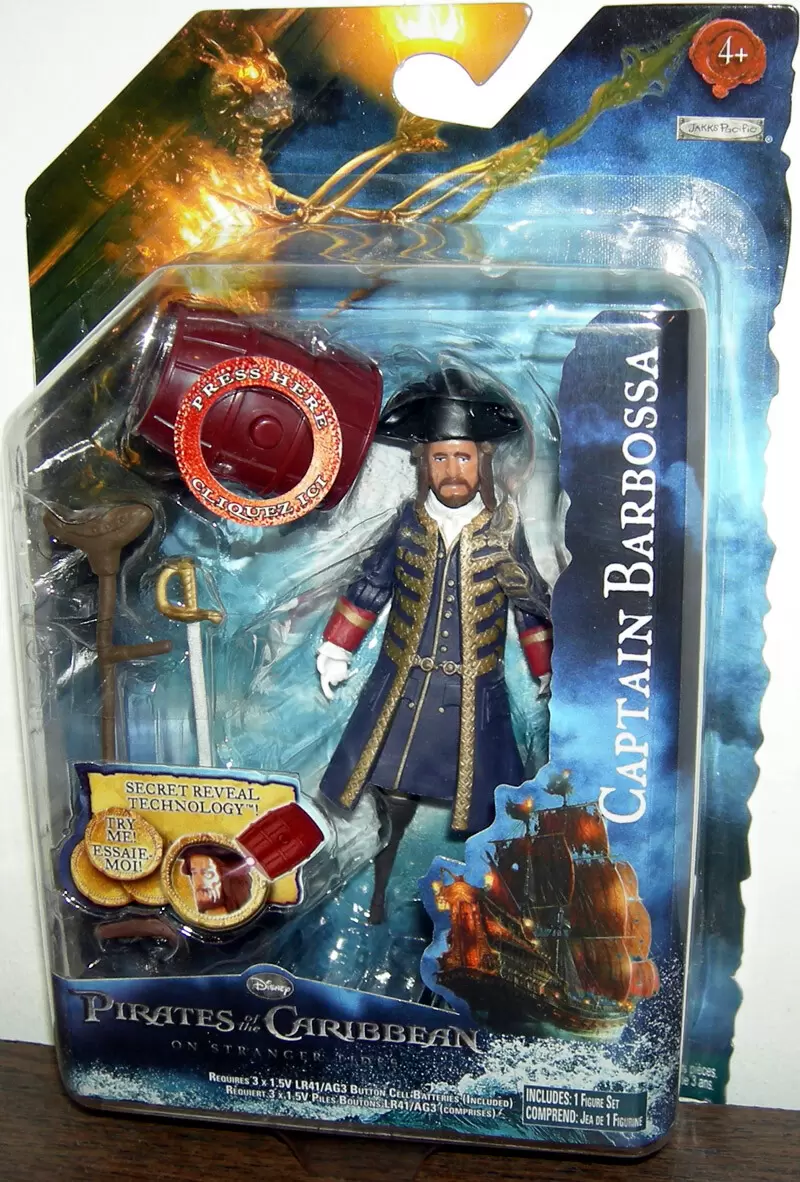 Jakks Pacific Pirates Of Caribbean - Captain Barbossa