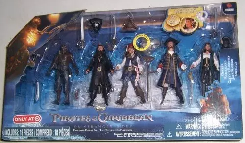 Jakks Pacific Pirates Of Caribbean - On Stranger Tides 5-Pack