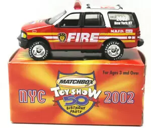 Matchbox - NYC Toy Show Fire Truck