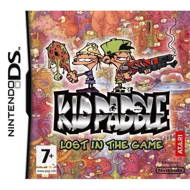Nintendo DS Games - Kid Paddle, Lost In The Game