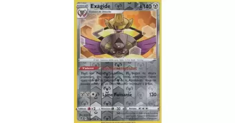 Carte Pokemon Exagide 135 192 Rare Reverse Epee Et Bouclier 2 Eb02 Fr Neuf Cartes Pokemon A L Unite Jeux De Cartes A Collectionner Collections