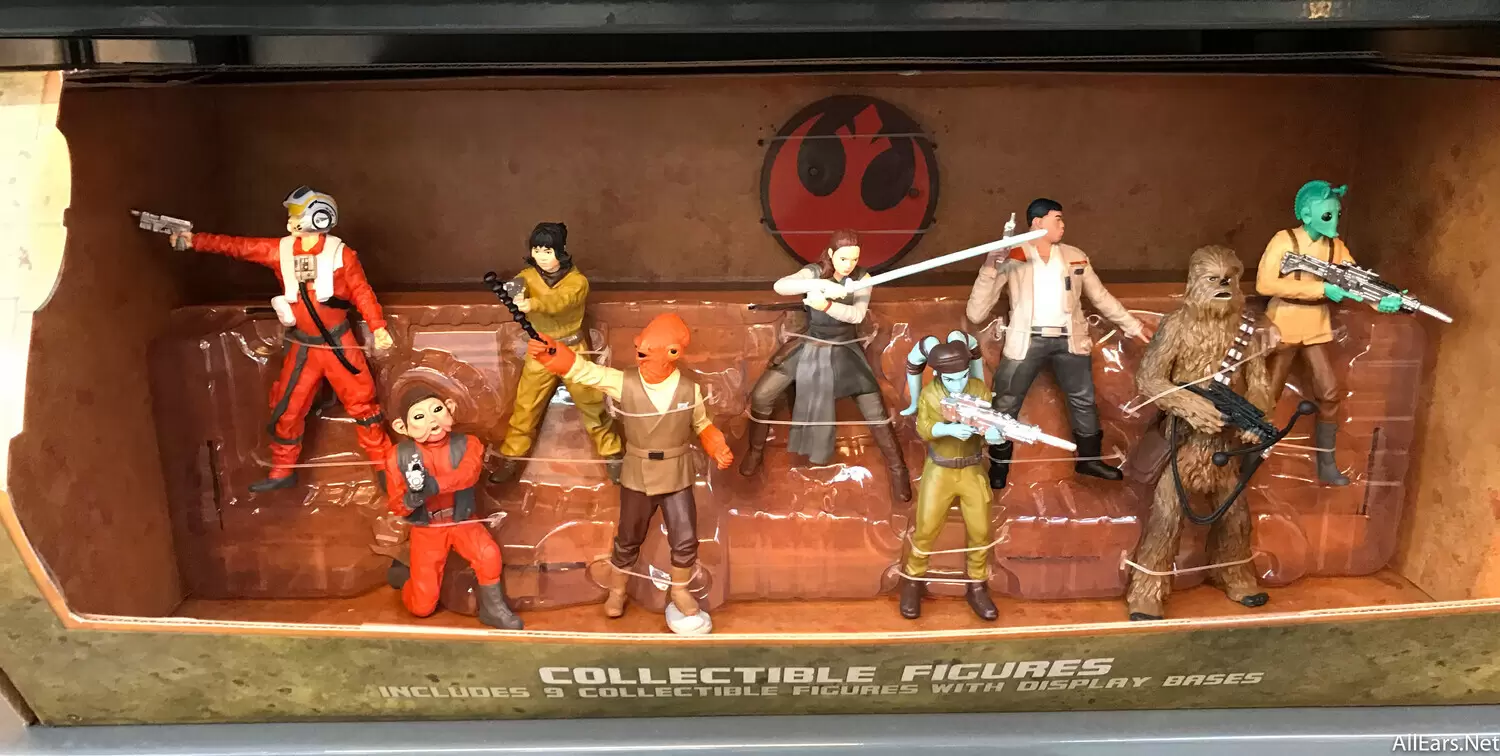Disney Figure Sets - The Resistance (Galaxy\'s Edge) Figure Play Set