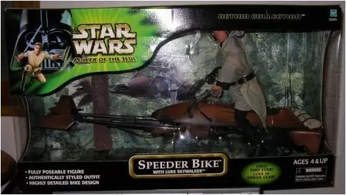 Power Of The Jedi - Speeder Bike with Luke Skywalker