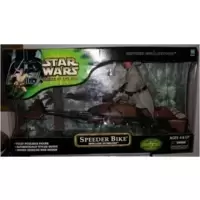 Speeder Bike with Luke Skywalker