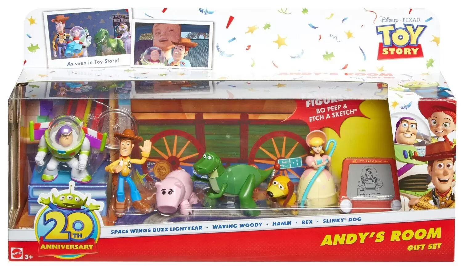 Toy Story Action Links - Andy\'s Room Gift Set