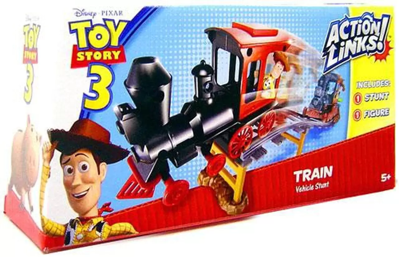 Toy Story Action Links - Train Stunt Set