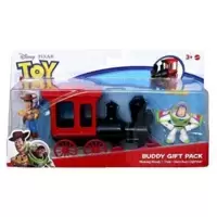 Woody And Buzz With Train