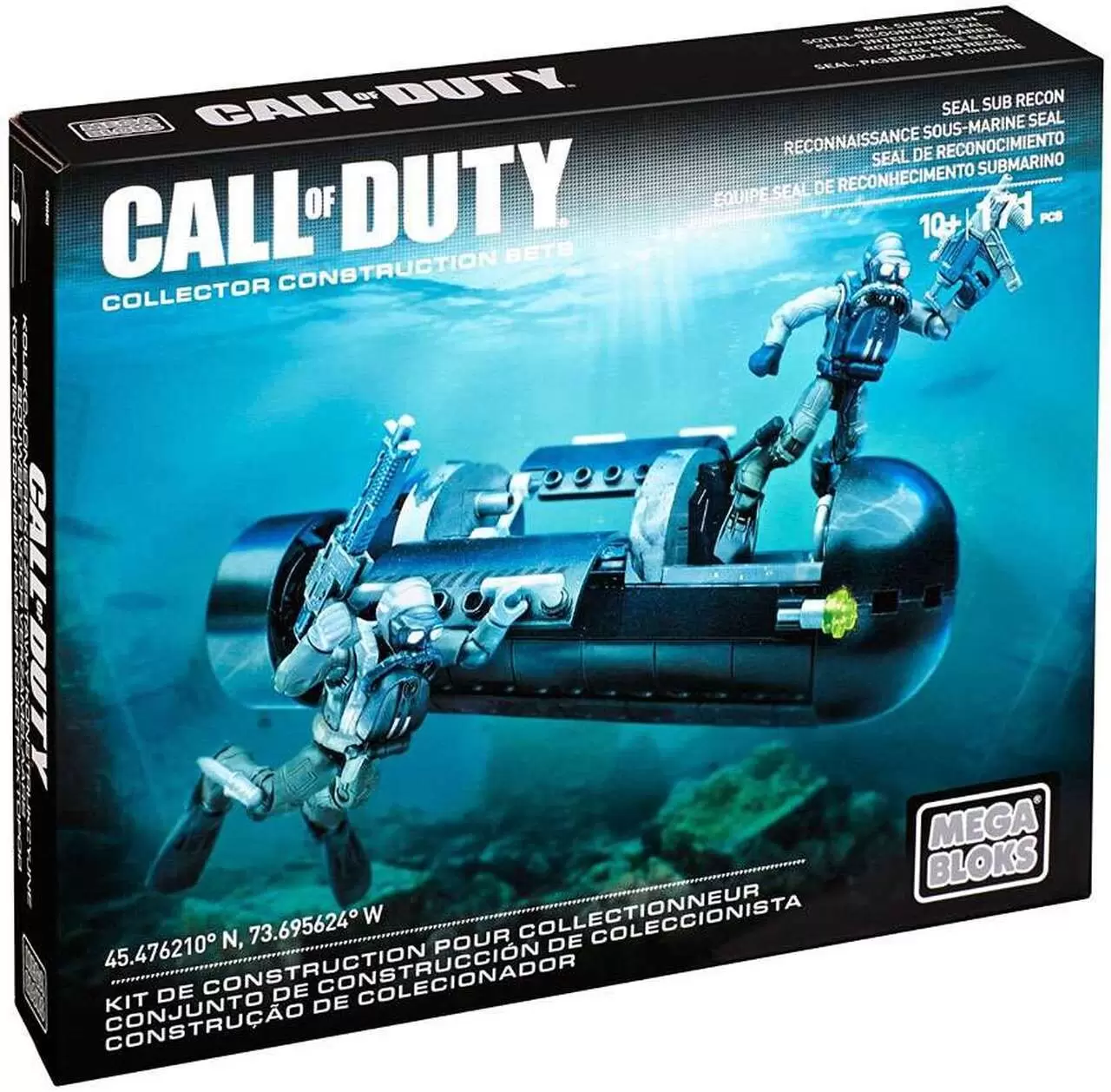Call of Duty Mega Bloks Collector Series - Seal Sub Recon