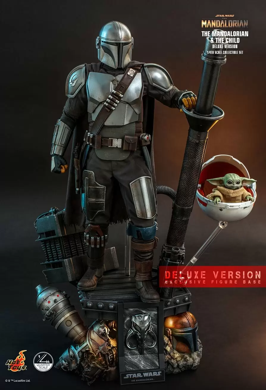 QS - Quarter Scale Series - Star Wars - The Mandalorian & The Child (Deluxe Version)