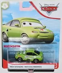 Cars 3 models - Nick Stickers