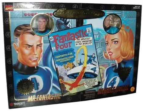 Famous Cover - Mr. Fantastic & Invisible Woman 2 Pack