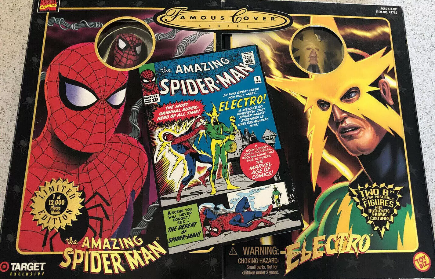 Famous Cover - The Amazing Spider-Man & Electro 2 Pack