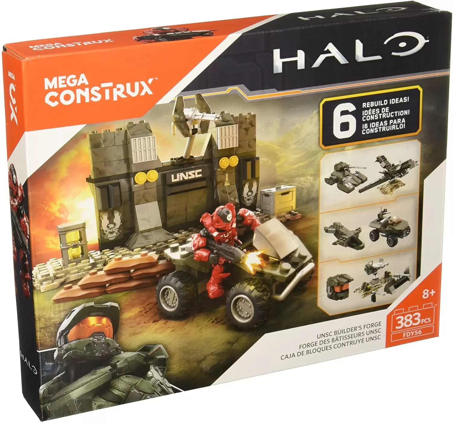 Halo Mega Construx - UNSC Builder\'s Forge