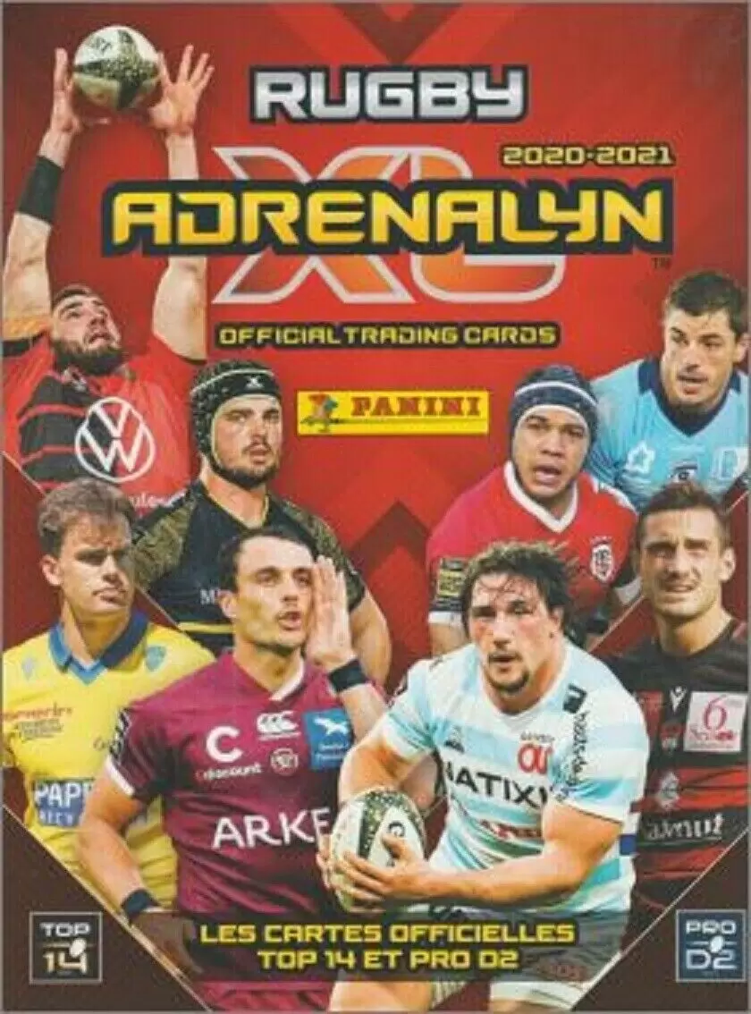 PANINI « RUGBY ADRENALYN XL 2020-2021 » : fiche signalétique