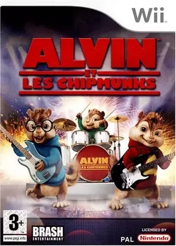 Nintendo Wii Games - Alvin Et Les Chipmunks