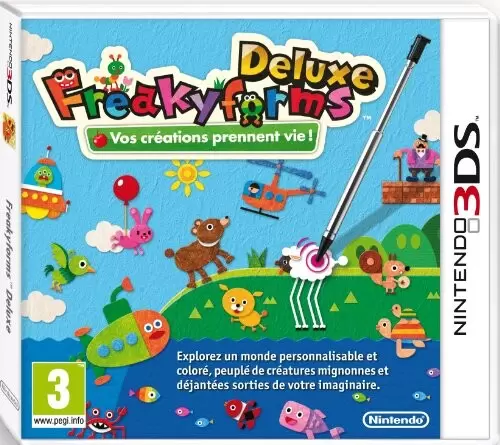 Nintendo 2DS / 3DS Games - Freakyforms Deluxe