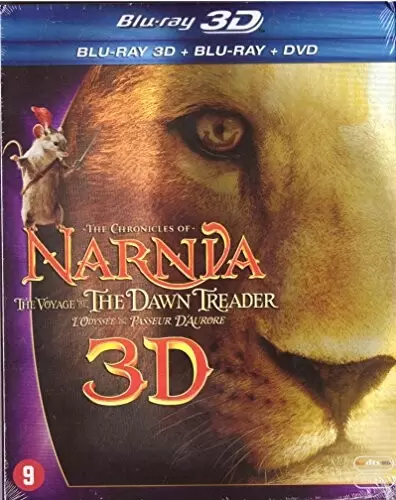 Le Monde de Narnia - L\'Odyssée du Passeur d\'Aurore 3D [Combo Bluray 3D + Bluray 2D + DVD]