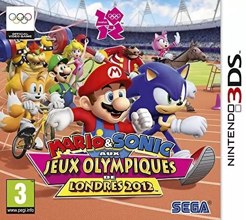 Jeux Nintendo 2DS / 3DS - Mario & Sonic aux Jeux Olympiques de Londres 2012