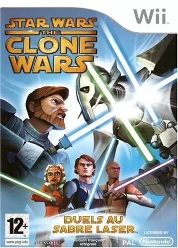 Nintendo Wii Games - Star Wars Clone Wars