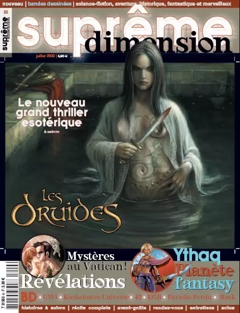 Suprême Dimension - Suprême Dimension n° 6 - Les Druides le nouveau grand thriller ésotérique